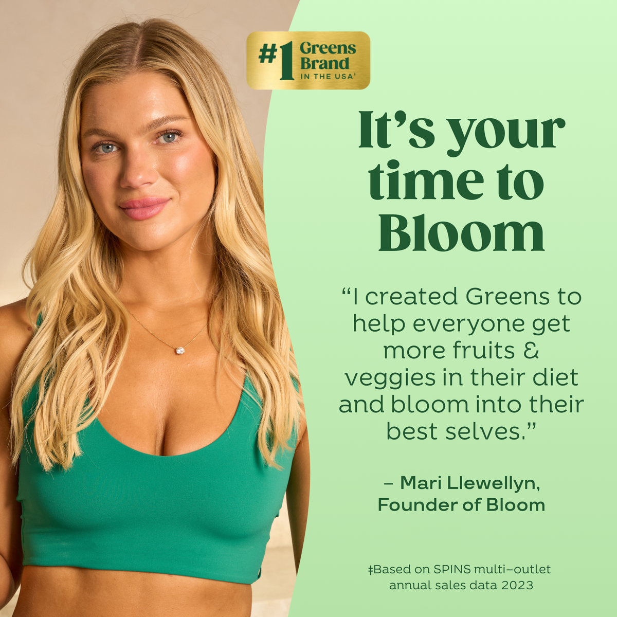 Bloom Greens & Superfoods – Original, 180 g