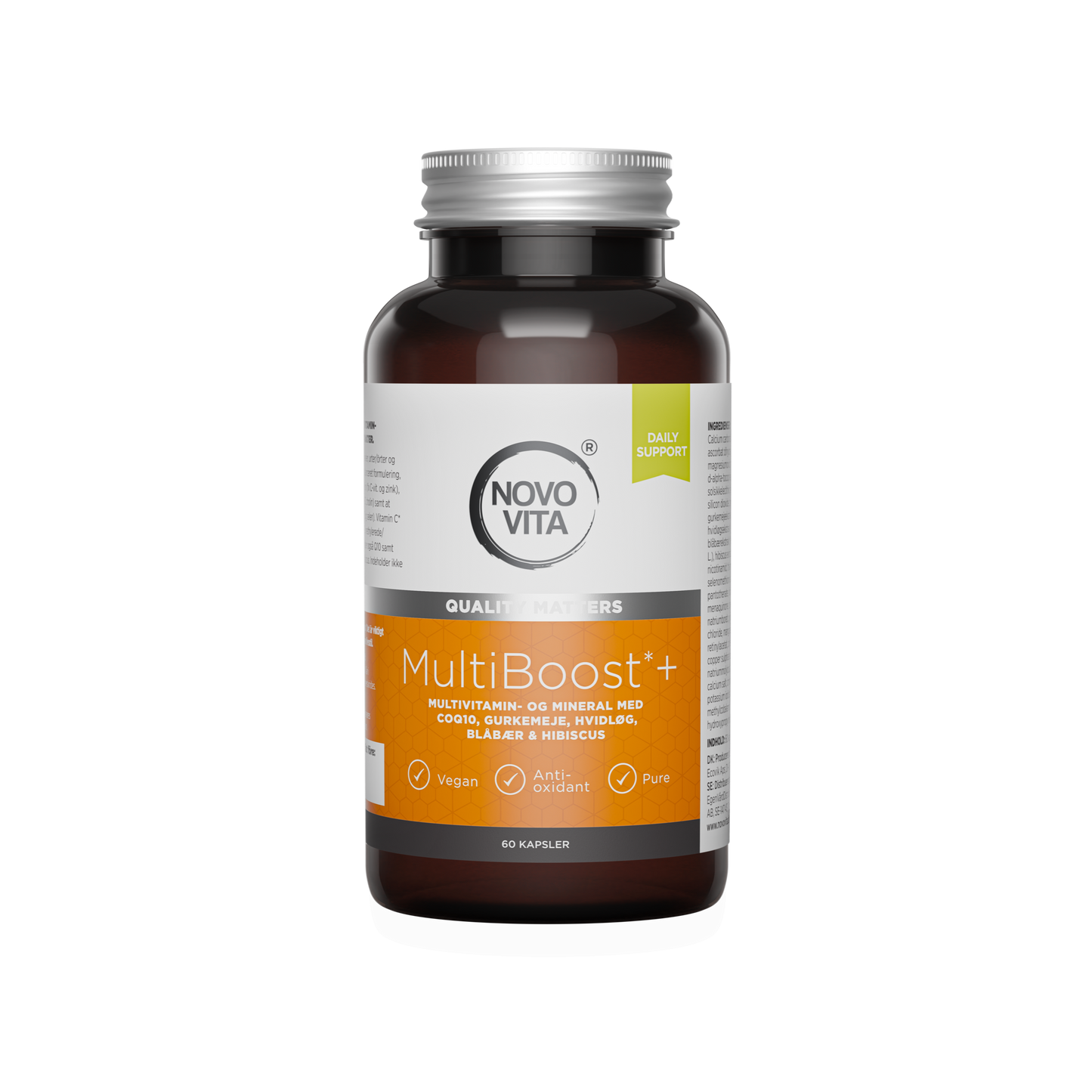 Novo Vita MultiBoost+ – multivitamin og mineral med 33 næringsstoffer