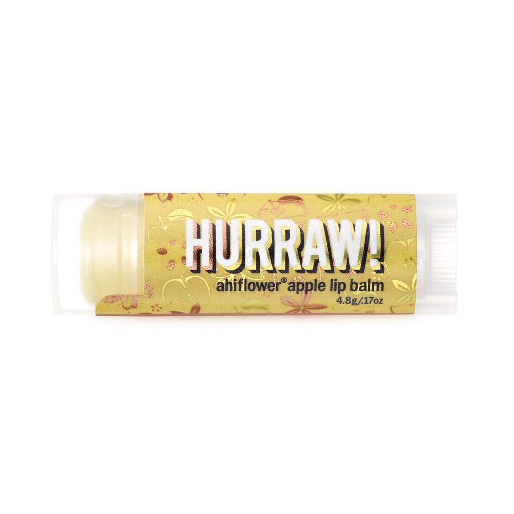 Hurraw Lip Balm Ahiflower Apple