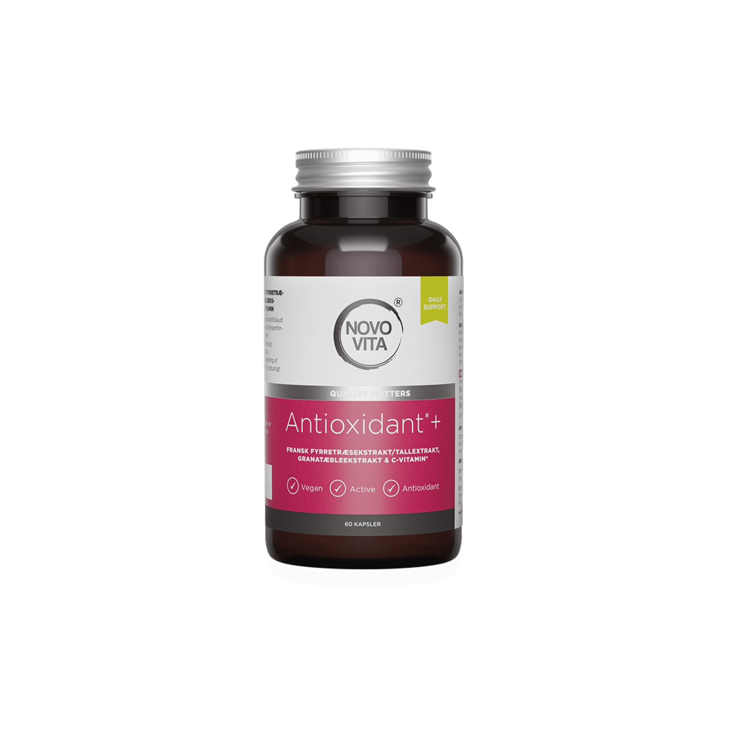 Novo Vita Antioxidant+ – plantebaseret antioxidant med C-vitamin