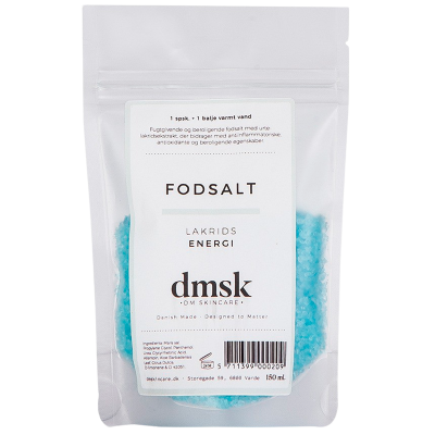 DMSK Fodbadesalt Lakrids 150g