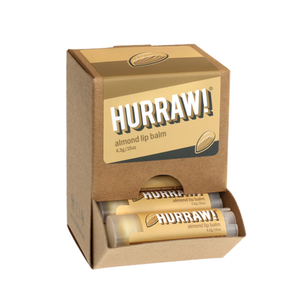 Hurraw! Almond (pakke a 23 stk + 1 gratis tester)
