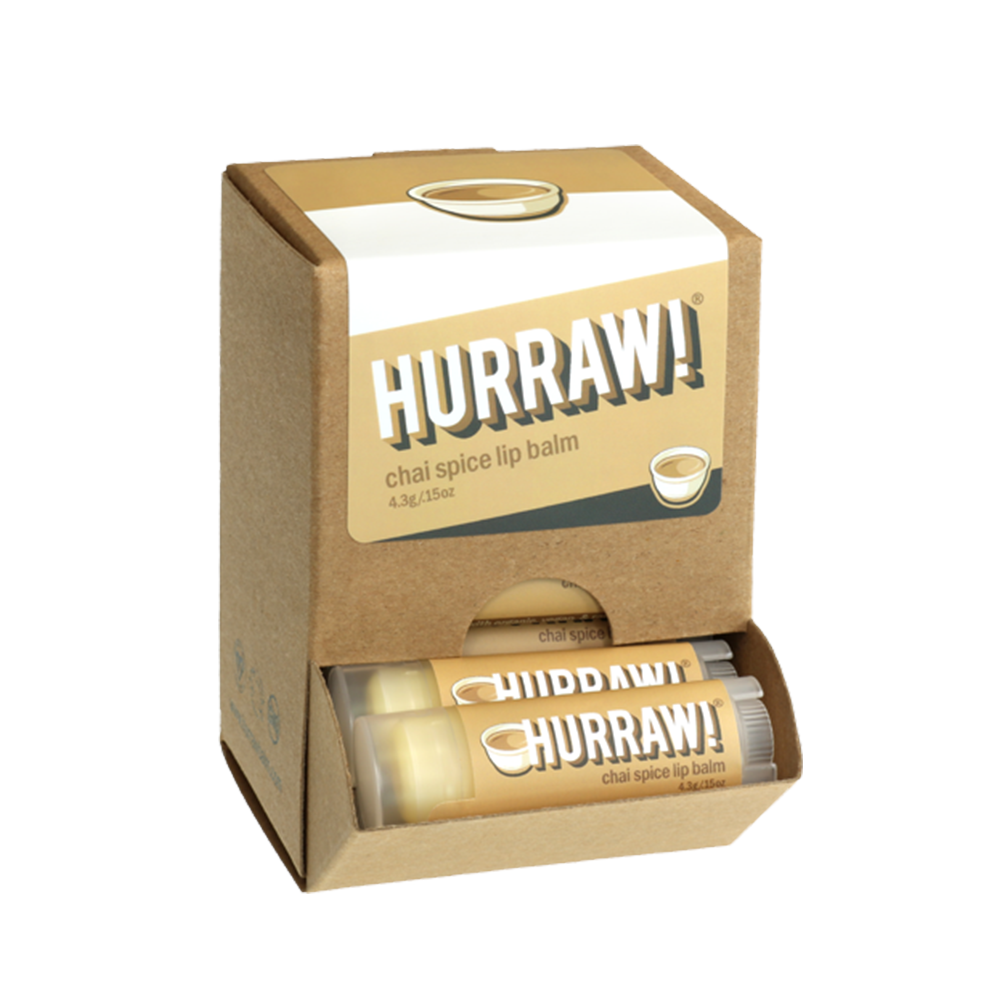 Hurraw! Chai Spice (pakke a 23 stk + 1 gratis tester)