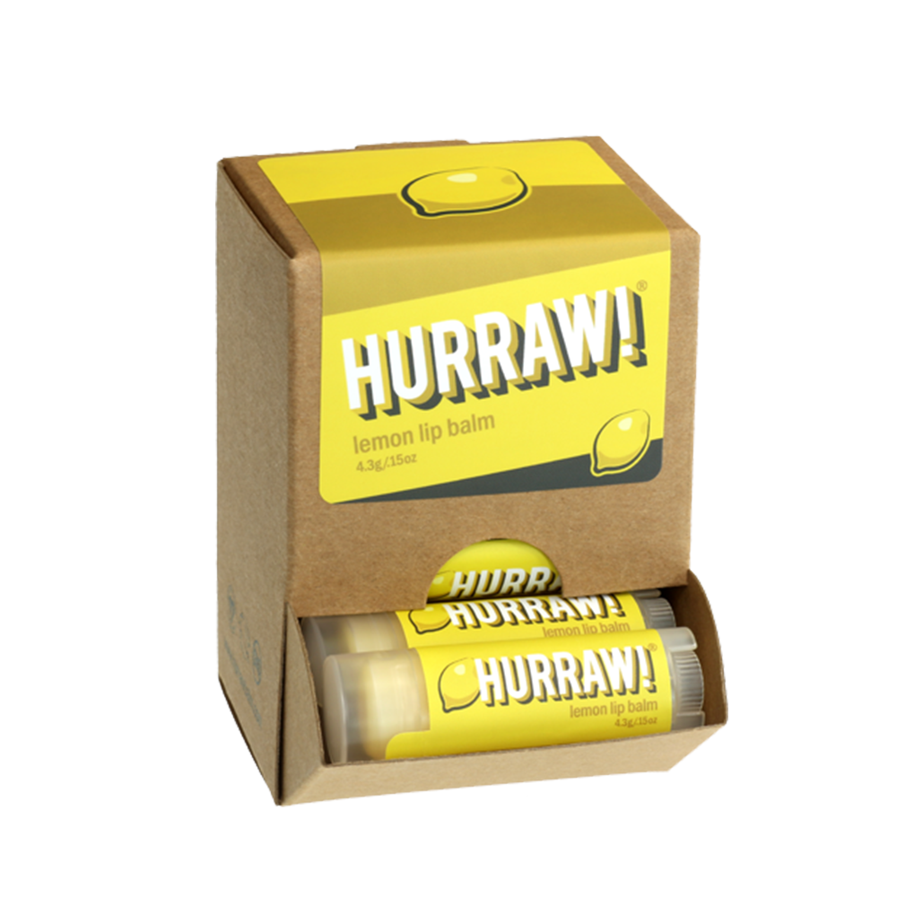 Hurraw! Lemon (pakke a 23 stk + 1 gratis tester)