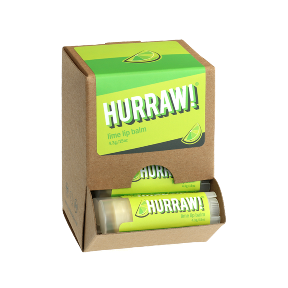 Hurraw! Lime (pakke a 23 stk + 1 gratis tester)
