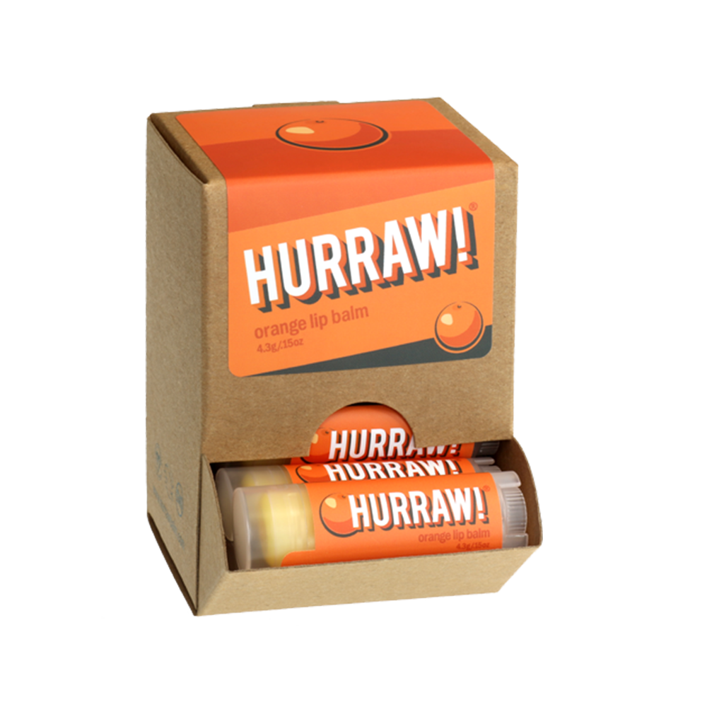 Hurraw! Orange (pakke a 23 stk + 1 gratis tester)