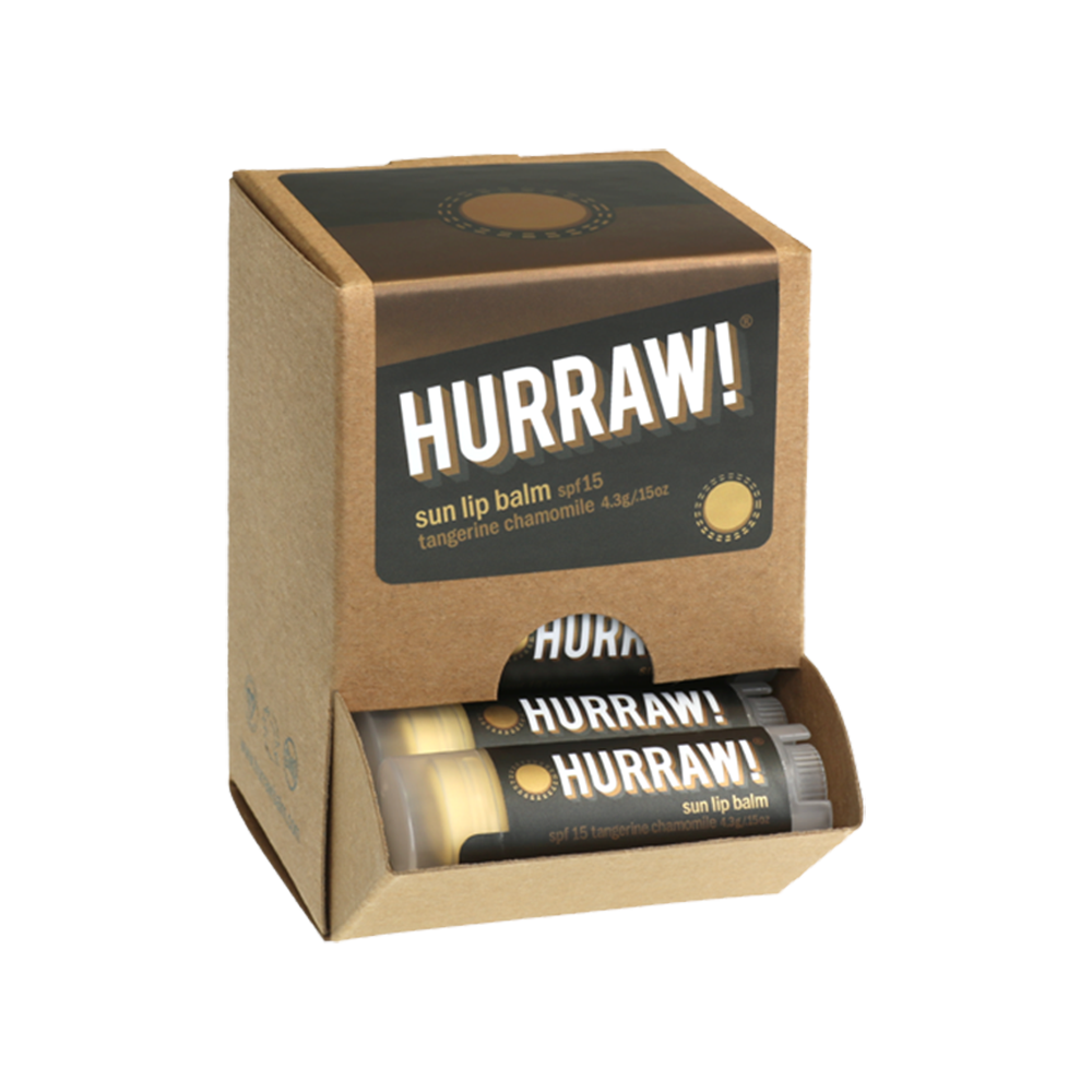 Hurraw! SPF 15 Sun Balm (pakke a 23 stk + 1 gratis tester)