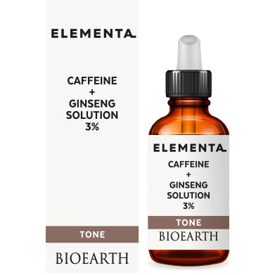 BIOEARTH, Caffein 5% + Ginseng 1%