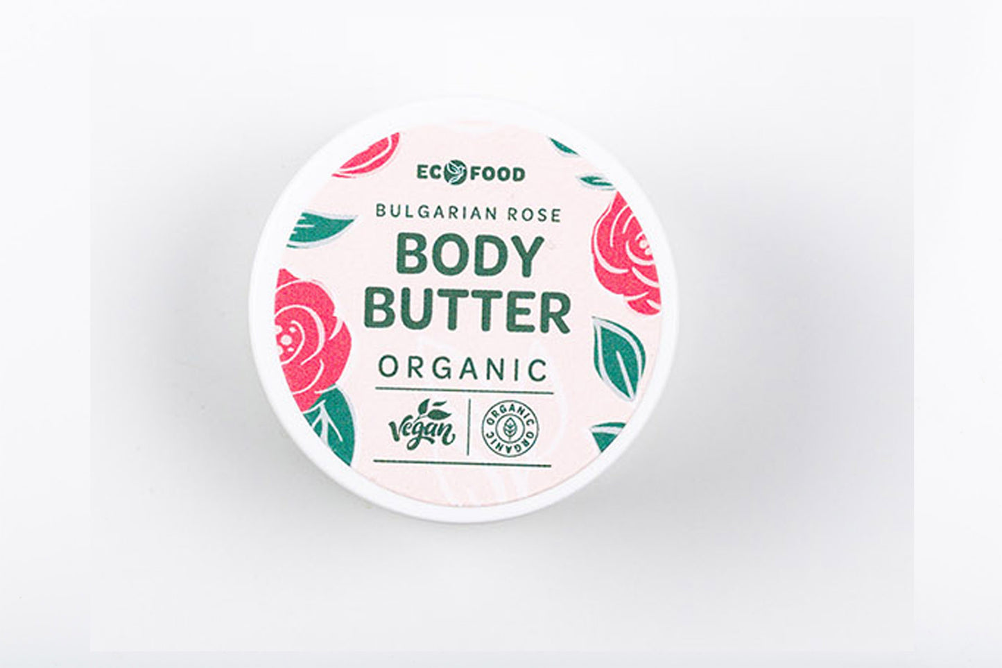 Organic Body Butter (Bulgarian Rose) 100ml & 15ml