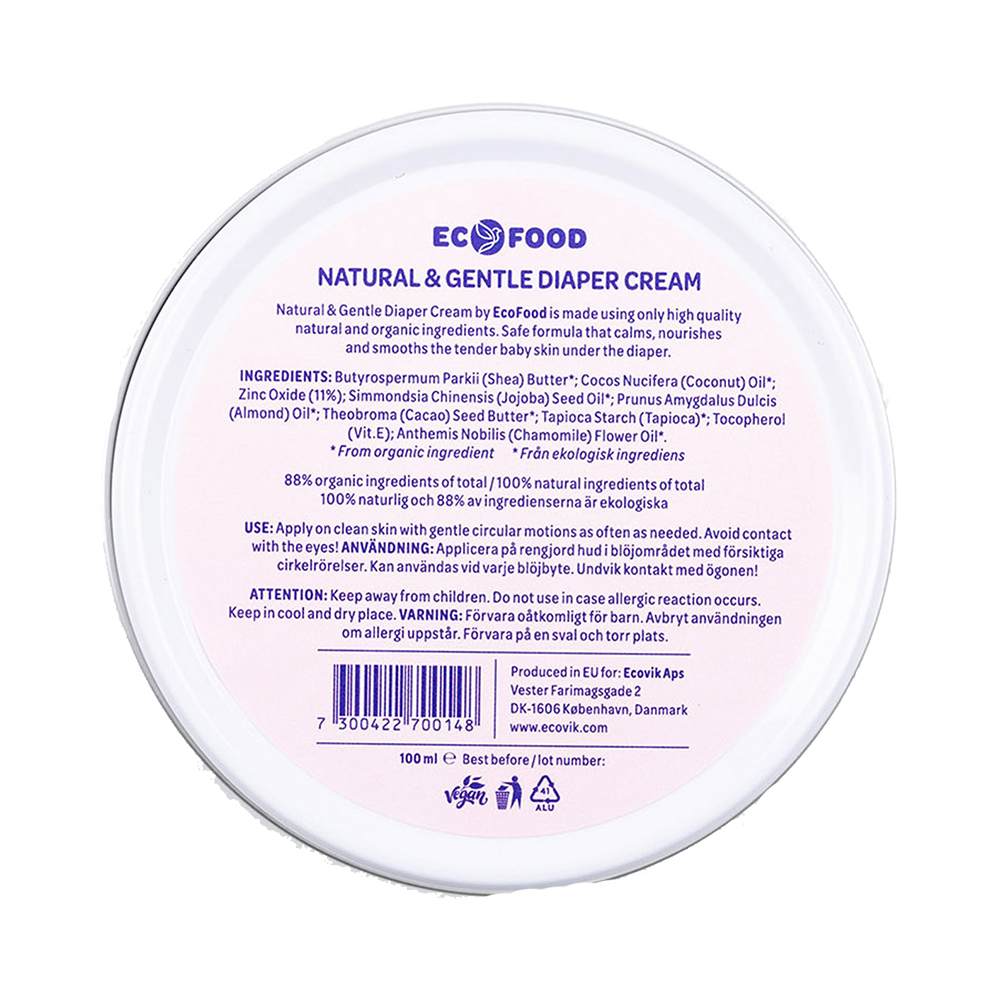 Gentle Diaper Cream 100ml & 15ml