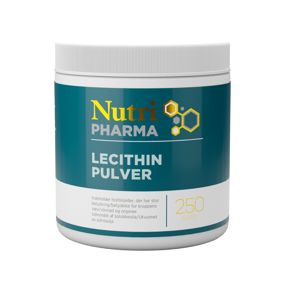 NutriPharma, LECITHIN PULVER, 250 GRAM