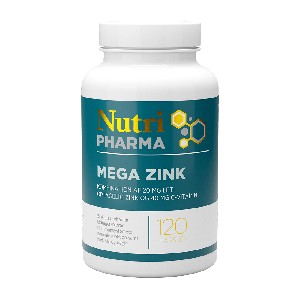 Nutripharma Mega Zink - 120 kap.