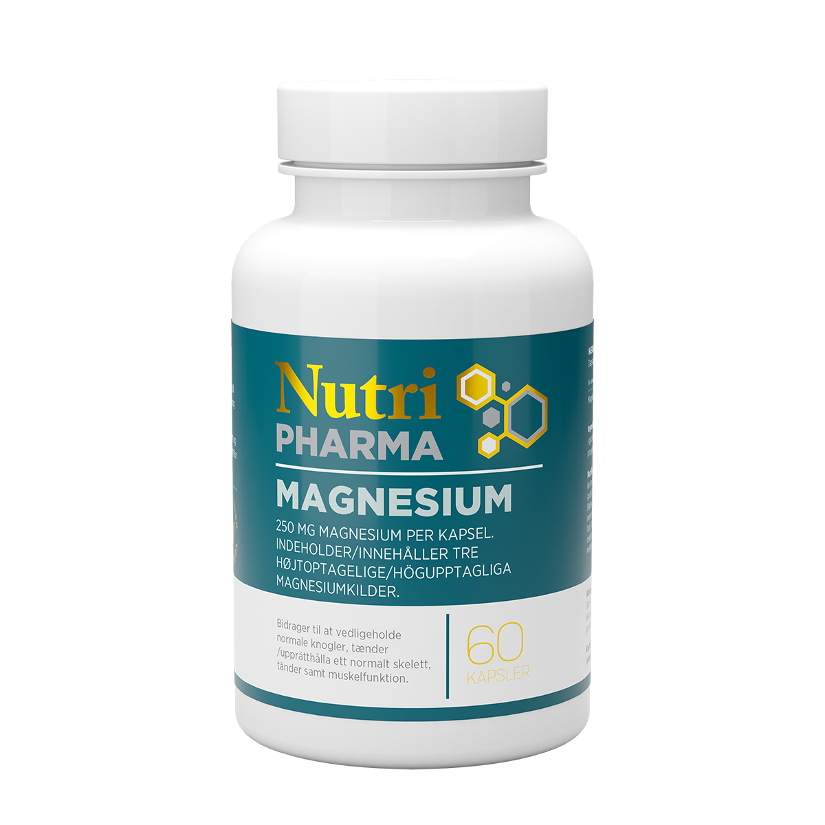 NutriPharma, MAGNESIUM – 60 kap