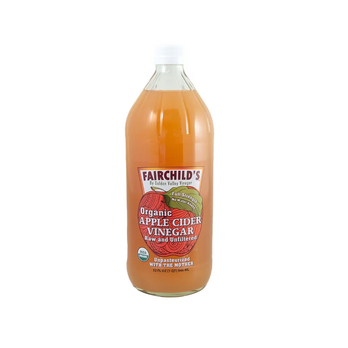 Fairchild’s Økologisk Æblecidereddike 946 ml