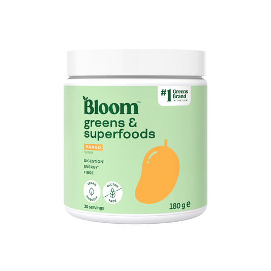 Bloom Greens & Superfoods – Mango, 180 g