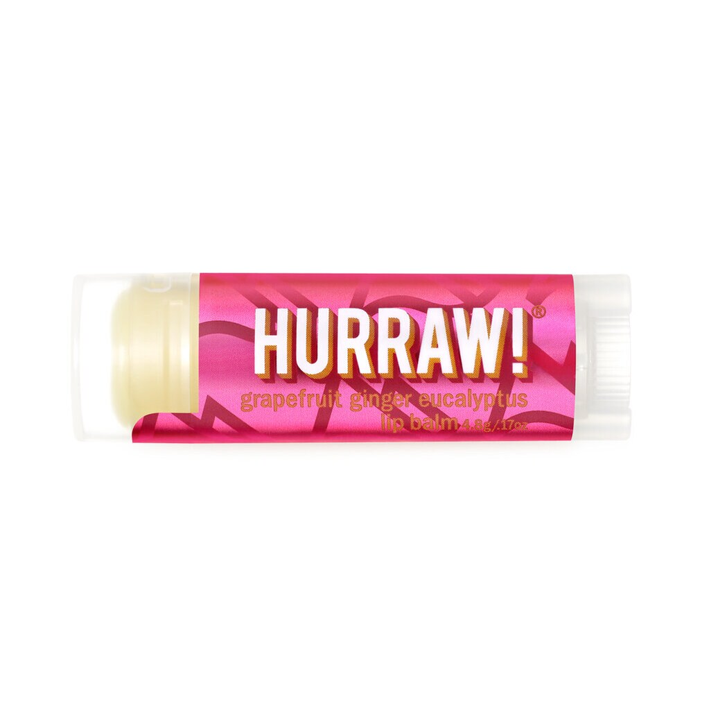 Hurraw Lip Balm Grapefruit Ginger Eucalyptus