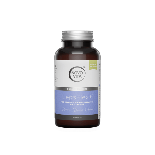 Novo Vita LegsFlex+ – planteekstrakter, C-vitamin og mangan