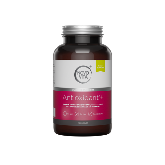 Novo Vita Antioxidant+ – plantebaseret antioxidant med C-vitamin