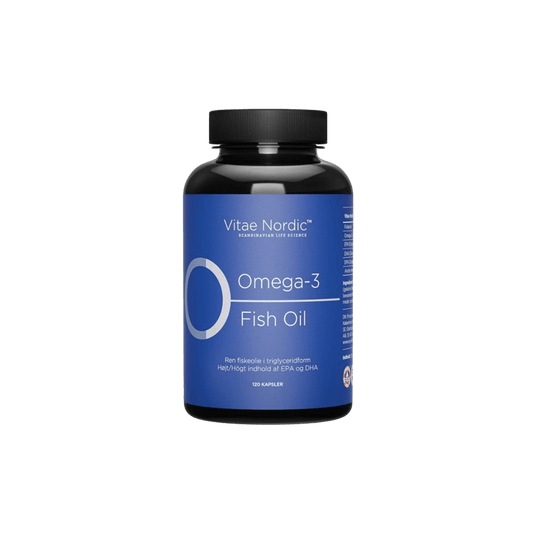 Novo Vita Omega-3 Fiskeolie – 1000 mg fiskeolie pr. kapsel (EPA 300 mg, DHA 200 mg)