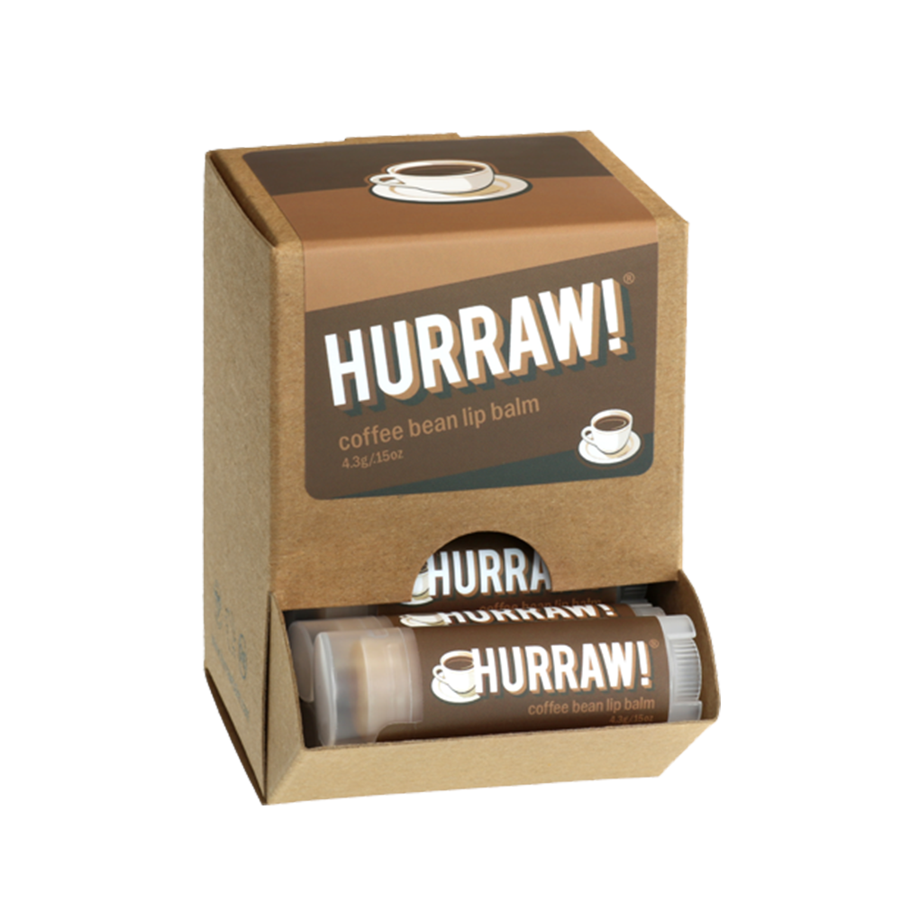 Hurraw! Coffee Bean (pakke a 23 stk + 1 gratis tester)