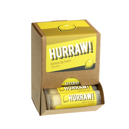 Hurraw! Lemon (pakke a 23 stk + 1 gratis tester)