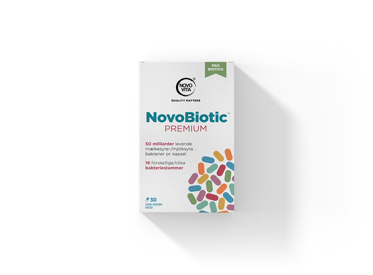 Novo Vita NovoBiotic Premium – 16 bakteriestammer og 50 mia. kulturer