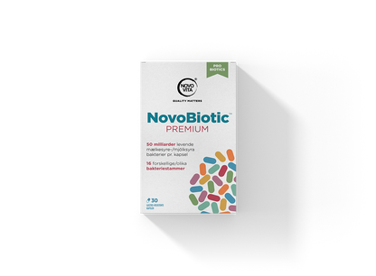 Novo Vita NovoBiotic Premium – 16 bakteriestammer og 50 mia. kulturer