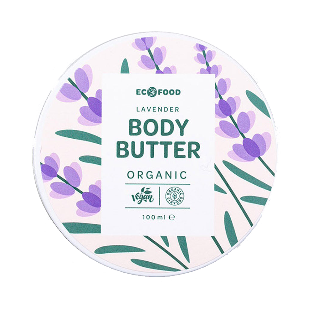 Organic Body Butter (Lavender) 100ml & 15ml