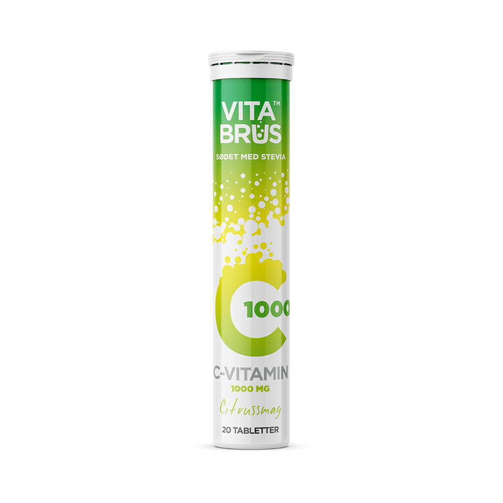 VitaBrus, C vitamin 1.000mg, 20 tabl.