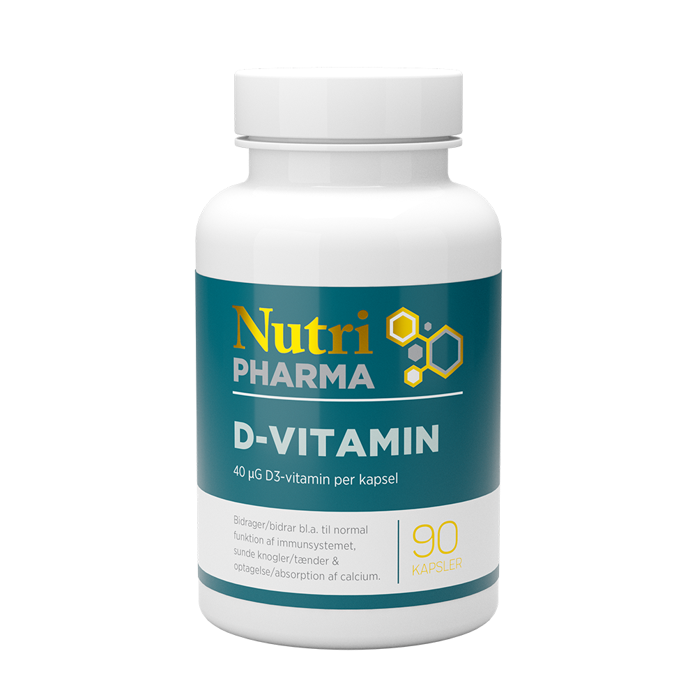 Nutripharma D3-Vitamin 90 Kaps