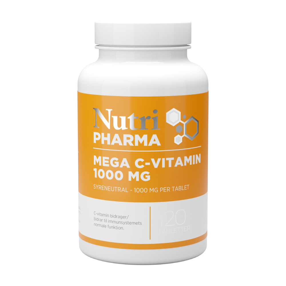 NutriPharma Mega Vitamin C 1000mg 120 tab