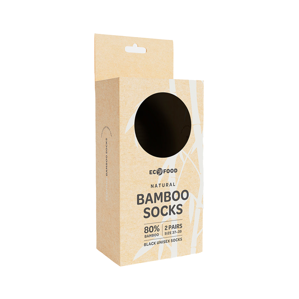 Ecofood Bambus strømper 2 par 46-48